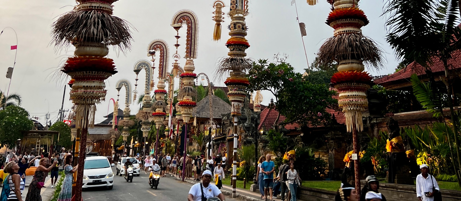 Ubud zöld tája