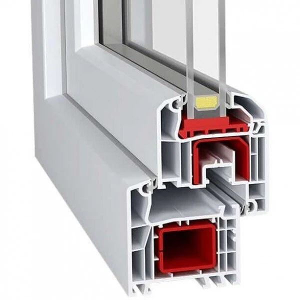 Aluplast Ideal 4000 profil metszet