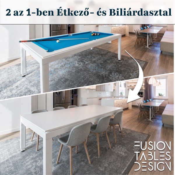 Biliárdasztal hirdetés kreatívja, Belga biliárdasztal karusszel, elegáns változat, 1. kártya