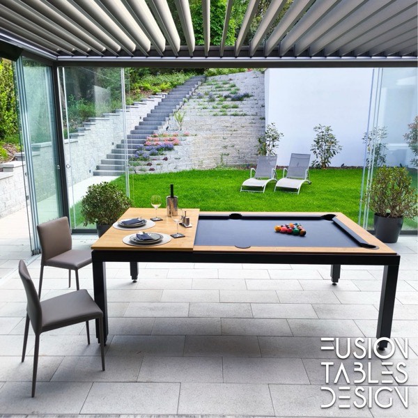 Biliárdasztal hirdetés kreatívja, Belga biliárdasztal karusszel, pergola 2. változat, 4. kártya