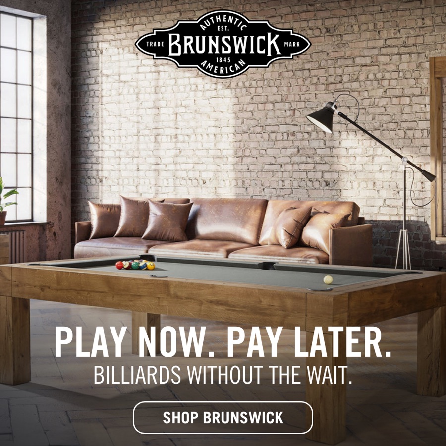 Brunswick Billiards hirdetés kreatív