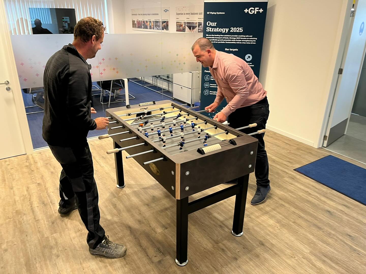 Jupiter Tafelvoetbal hirdetés kreatív