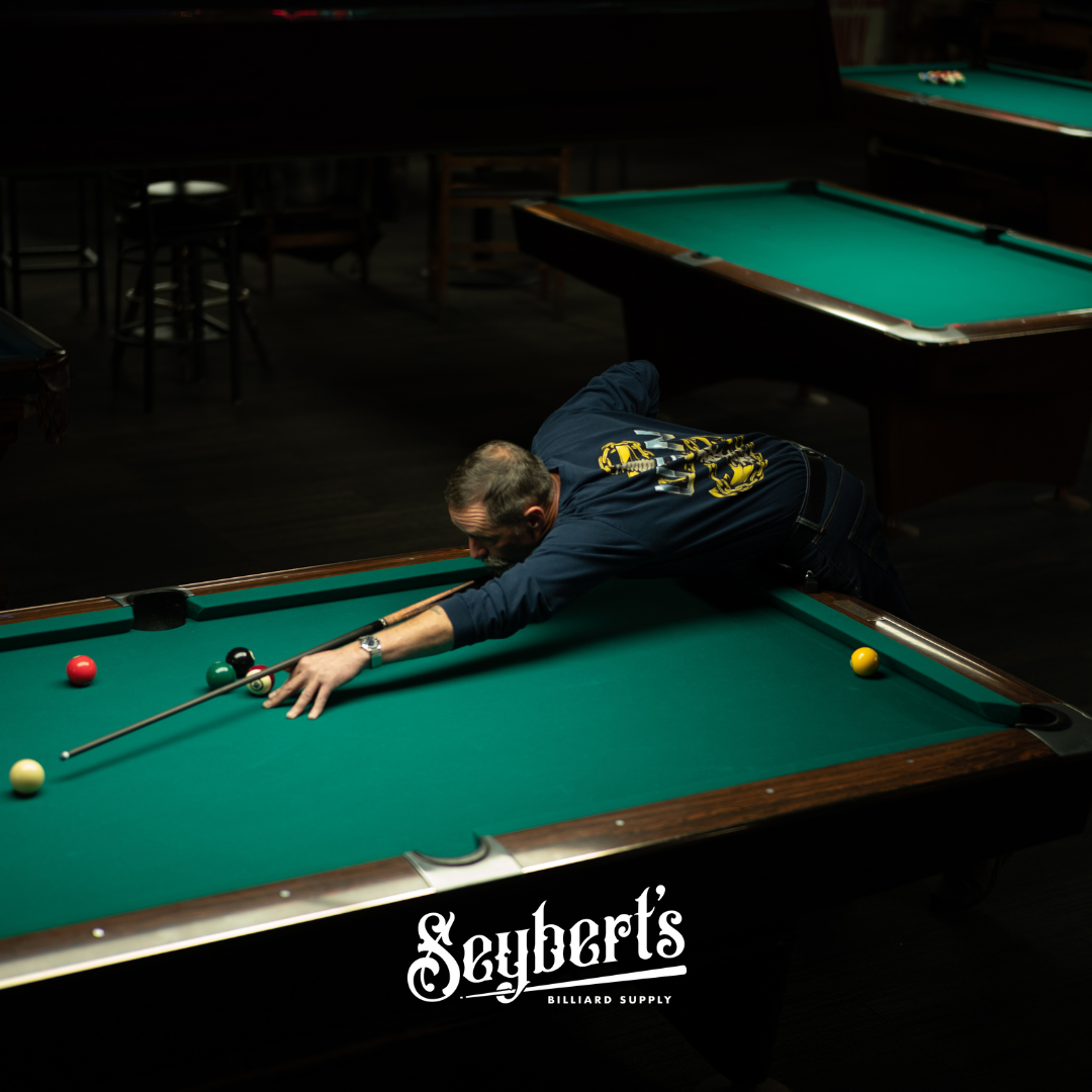 Seybert's Billiard Supply hirdetés kreatív