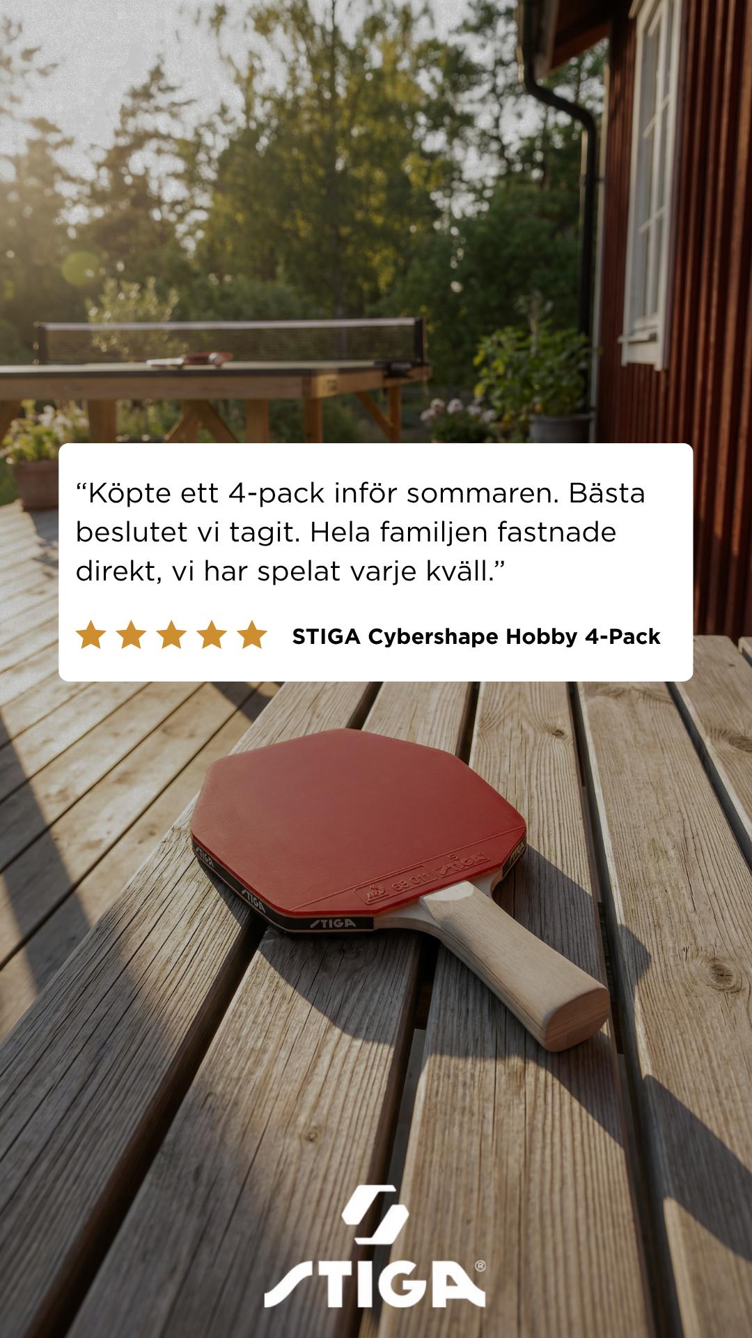 STIGA Table Tennis hirdetés kreatív