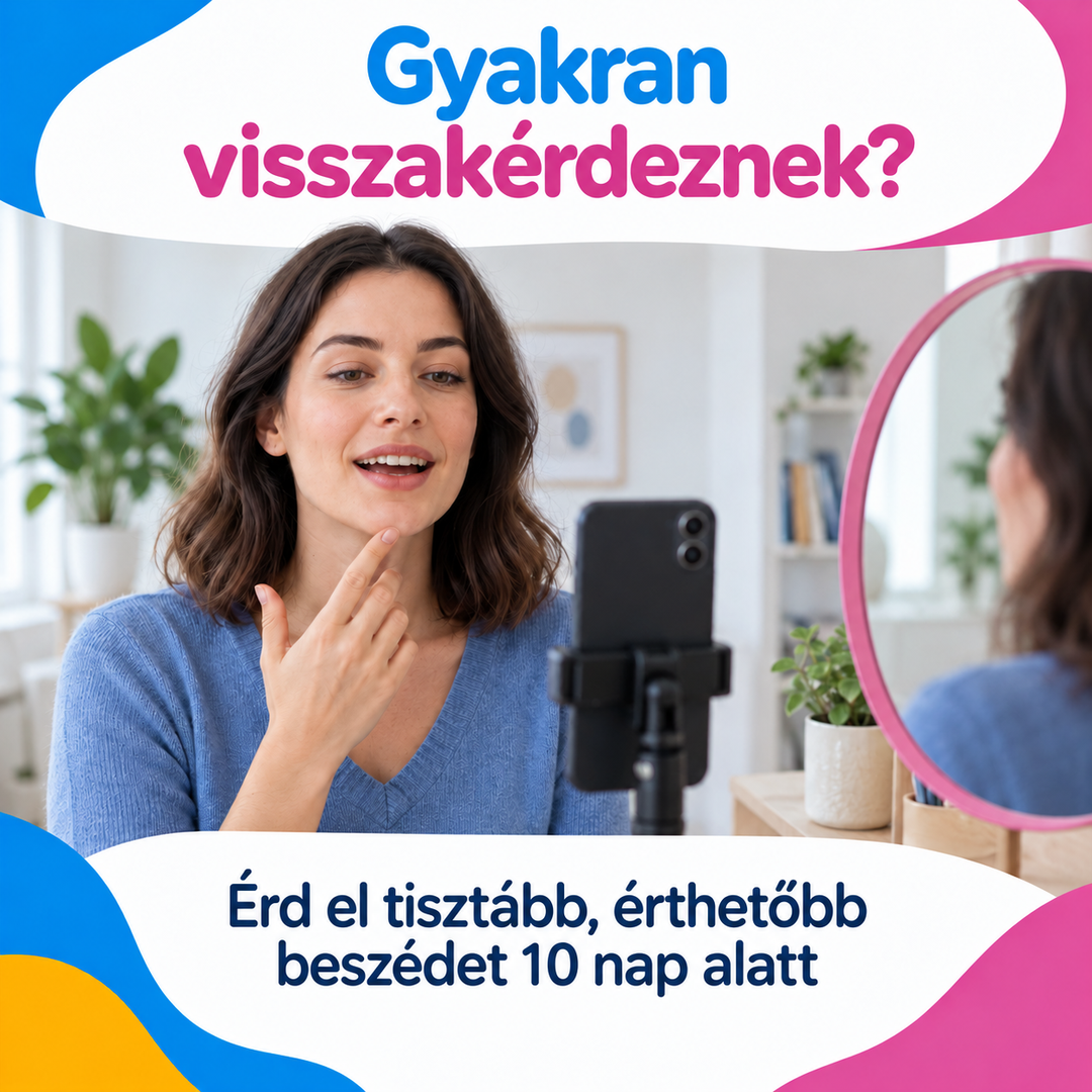 Gyakran visszakérdeznek? Érd el tisztább, érthetőbb beszédet 10 nap alatt