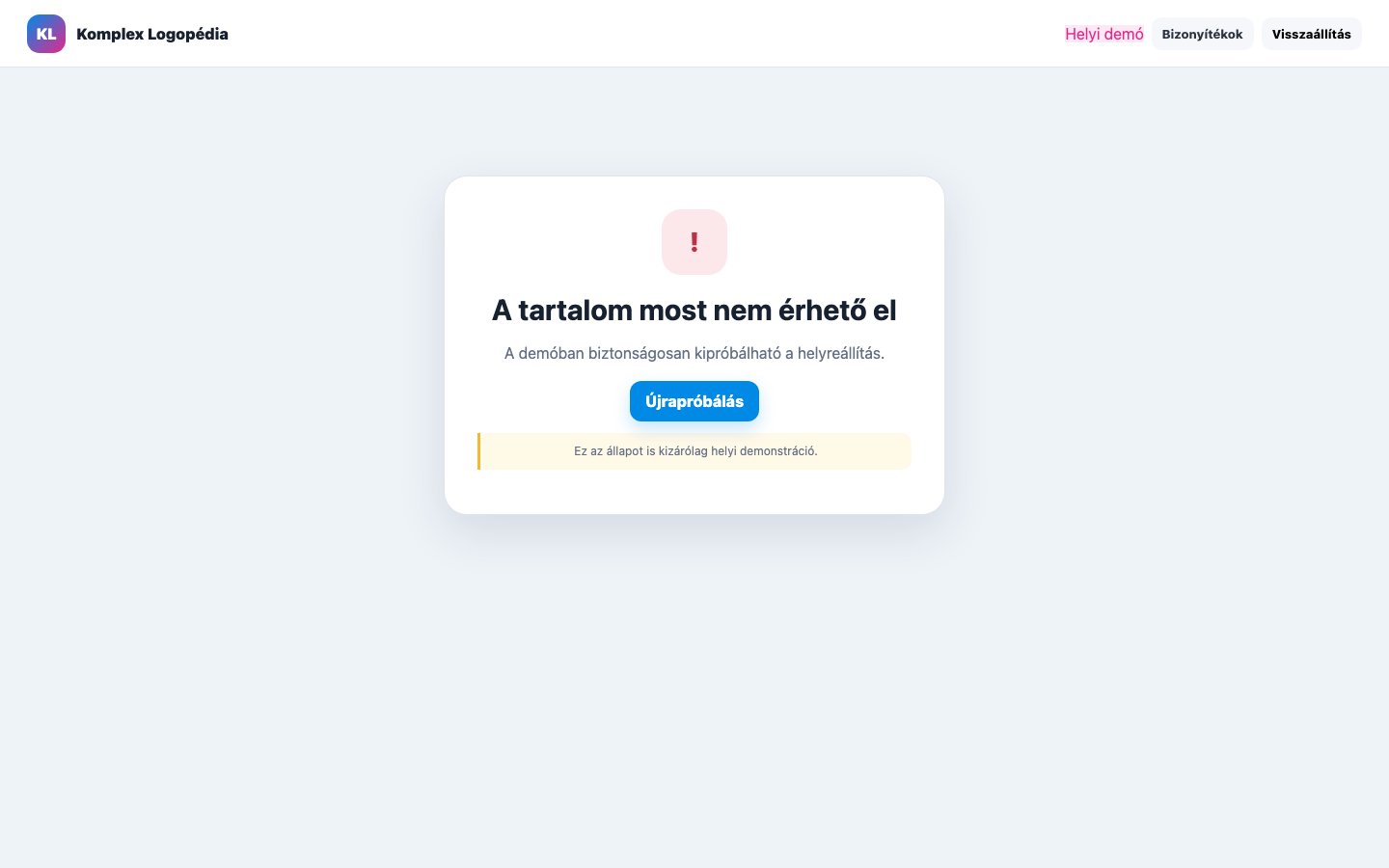 Tartalom · hiba asztali nézet
